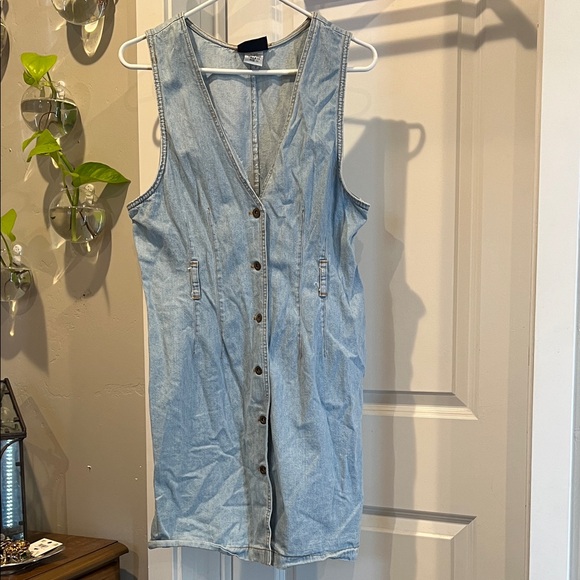 Faded Glory Dresses & Skirts - Faded Glory Light Blue Denim Sleeveless Dress